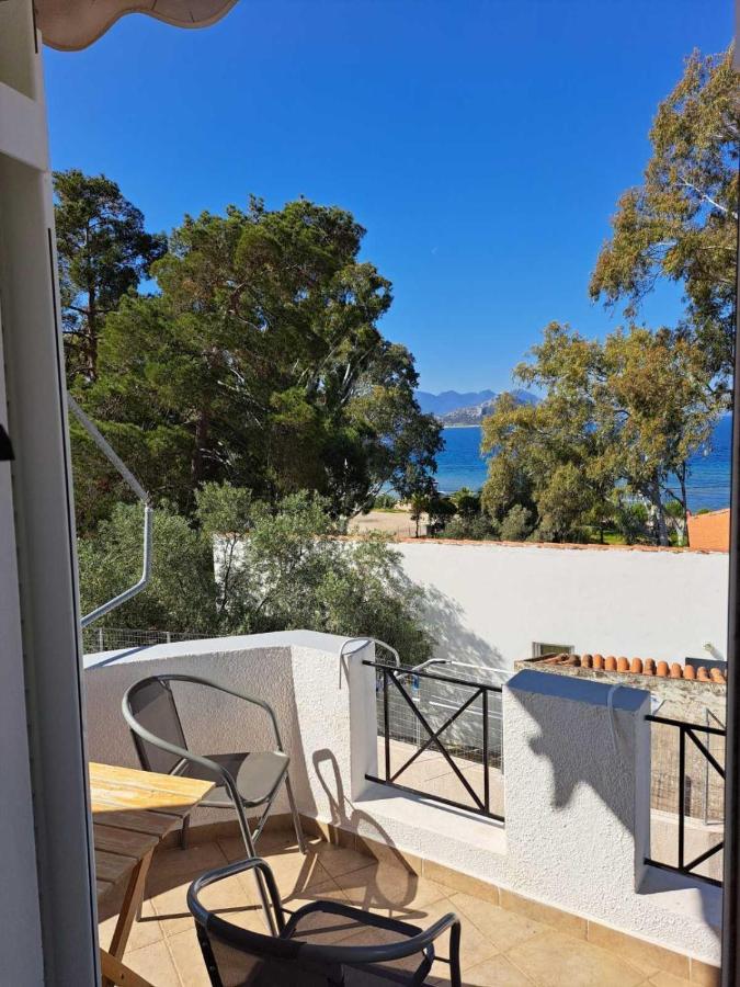 Apartment With Sea View And Balcony 60M From Beach Aegina 外观 照片