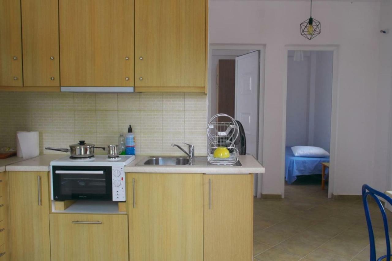 Apartment With Sea View And Balcony 60M From Beach Aegina 外观 照片